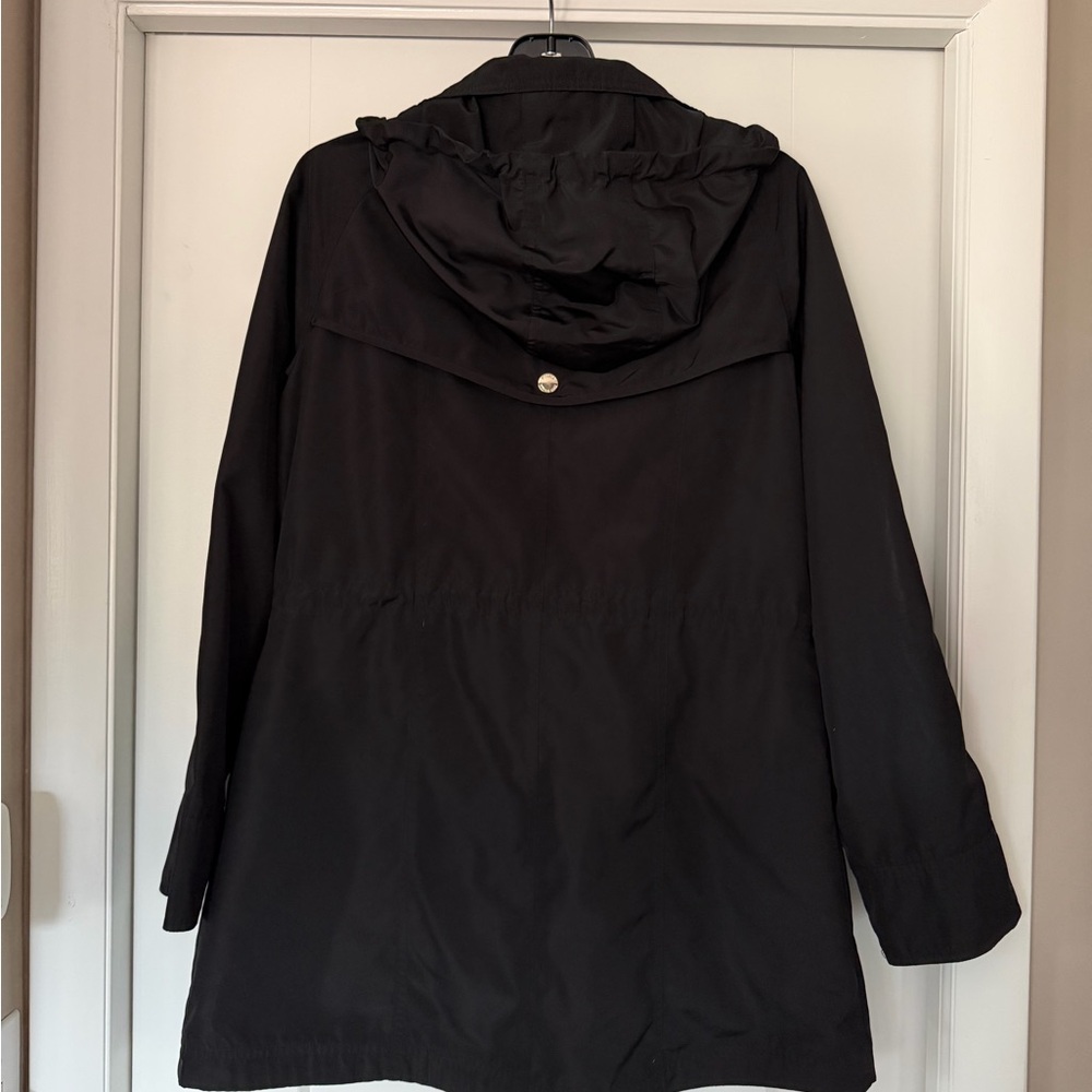 Michael Kors Black Utility Rain Jacket - Picture 4 of 4